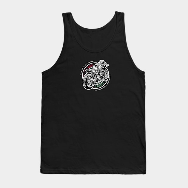 Cafe Racer Bikes | Vintage Motorcycles | Classic Rides | Gifts for Him | Birthday Gifts Tank Top by SW-Longwave